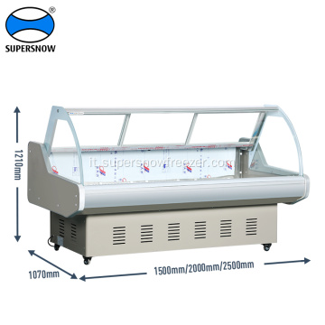 Contenzioso congelatore del frigorifero del refrigeratore del refrigeratore del refrigeratore della carne fresca delle dimensioni personalizzate